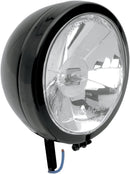 Spotlight Diamond-Style 4.5" Stud-Mount Clear Lens Black