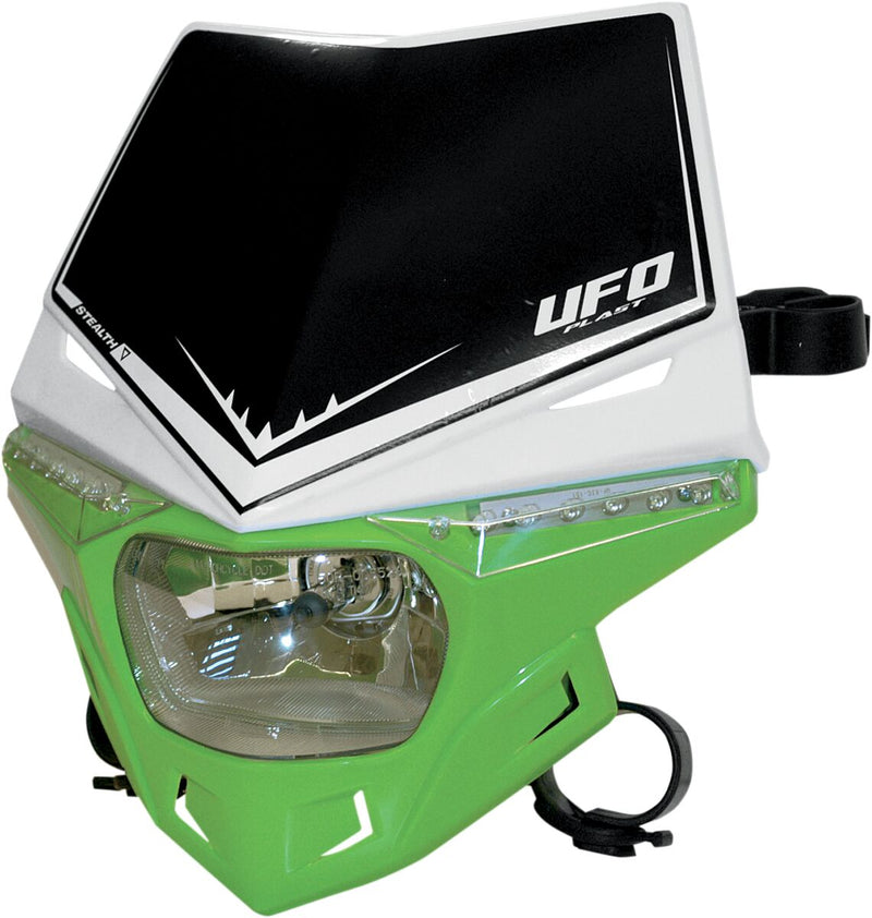 Dual Color Stealth Headlight Green