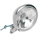 5-3/4" Diamond-Style Bottom-Mount Headlight Assembly Chrome