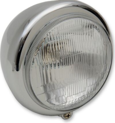 5-3/4" Springer-Style Headlight Chrome