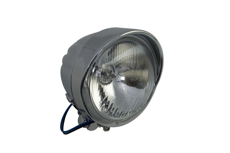 4 1/2" Spotlight With Visor Chrome