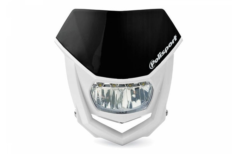 Halo LED Headlight ECE Approved Black / White