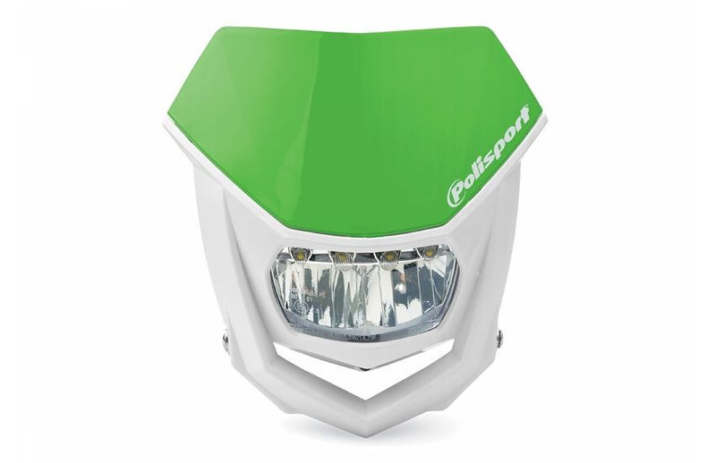 Halo LED Headlight ECE Approved Green / White