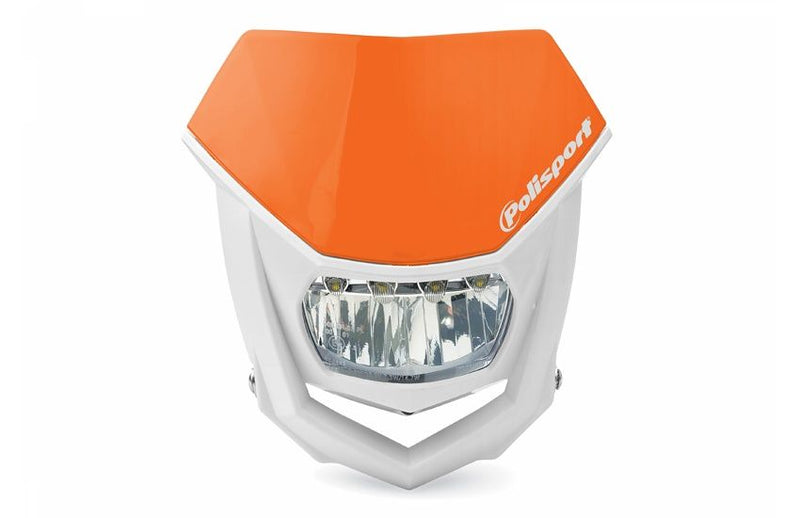 Halo LED Headlight ECE Approved Orange / White