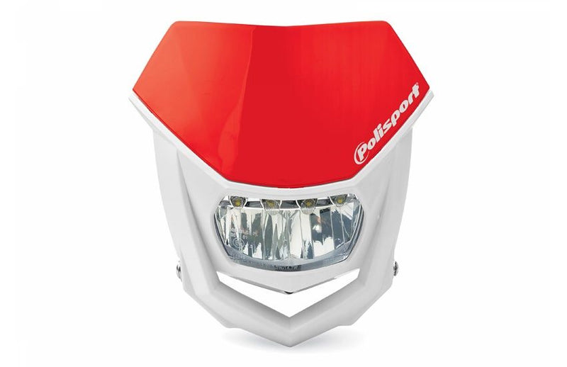 Halo LED Headlight ECE Approved Red / White