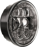 Evolution LED Headlight Chrome - 146mm