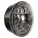 Evolution LED Headlight Black - 146mm
