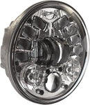 LED Adaptive 2 Headlight Chrome - 5.75 Inch