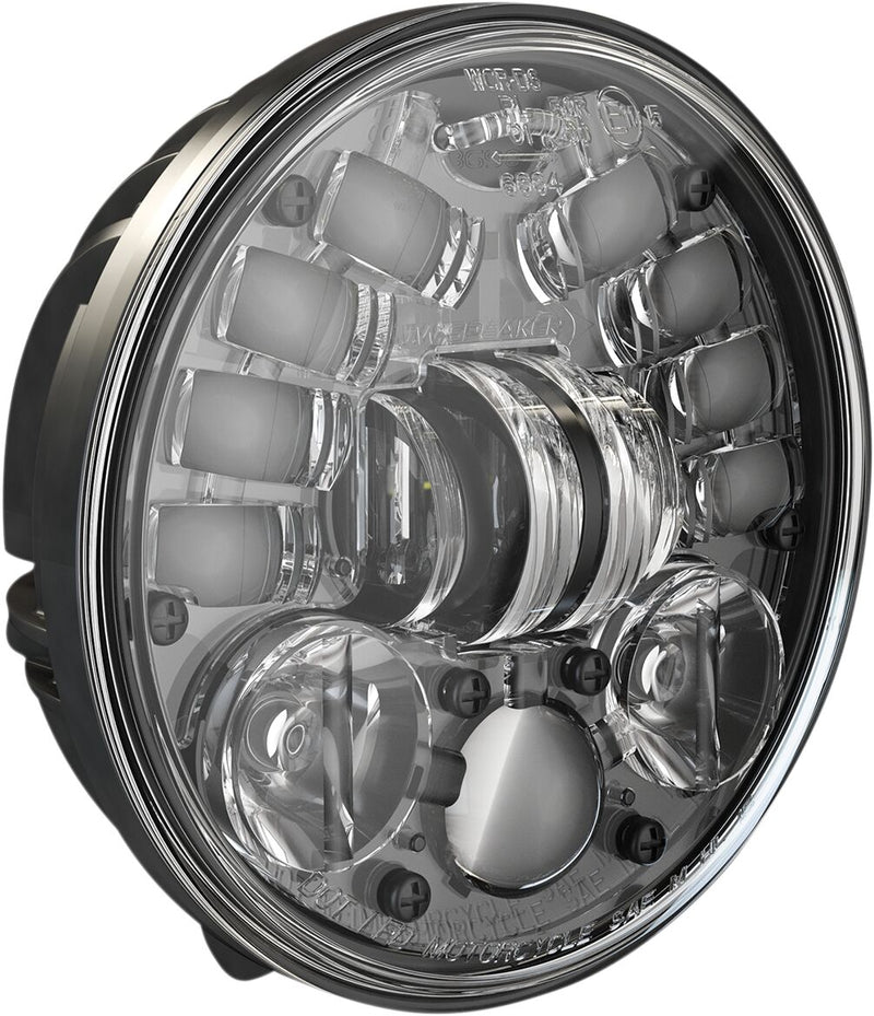 Pedestal Mount LED Adaptive 2 Headlight Black - 5.75 Inch