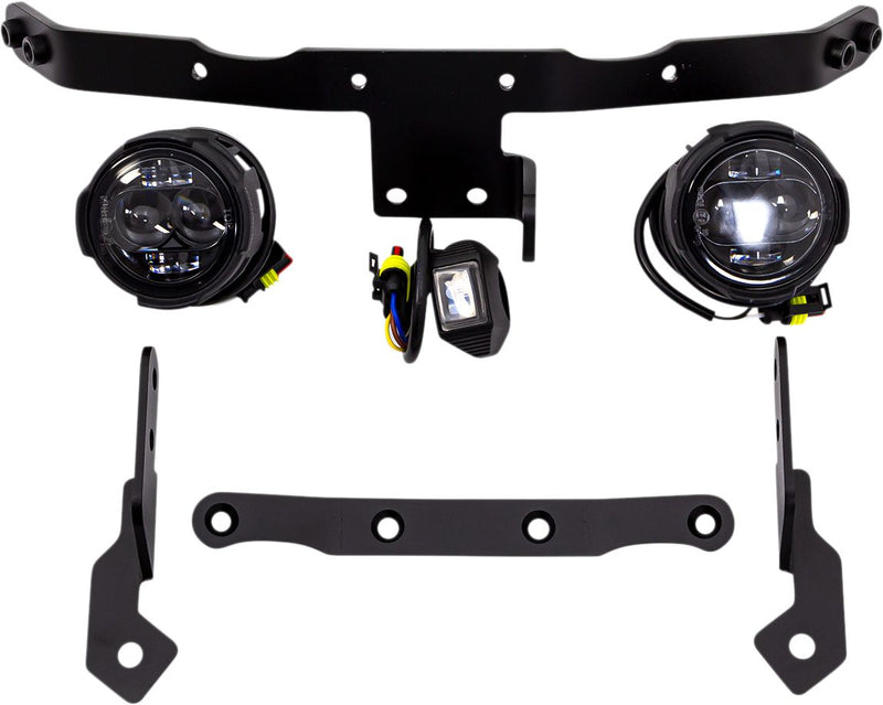 Evolution High Beam LED Fog Light Kit Black With Clear Lens | Vendor No NSW.01.622.61000/B