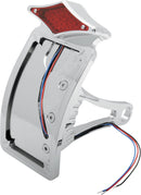 Side Mount Diamond LED Taillight And License Plate Mount
