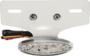 Mini LED Cat Eye Taillight With License Plate Mount Clear
