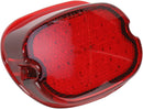 Taillight Low-Profile LED Red Lens Without Taglight