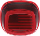 Tracer US Flag LED Taillights Red For Harley Davidson FLHR 1340