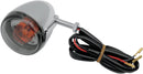 Turn Signal Kit Rear OEM Deuce-Style Smoke Lens Chrome