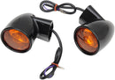 Rear Turn Signals Bullet Style Black Touring 94-14
