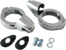 Turn Signal Fork Clamps Chrome - 49 MM