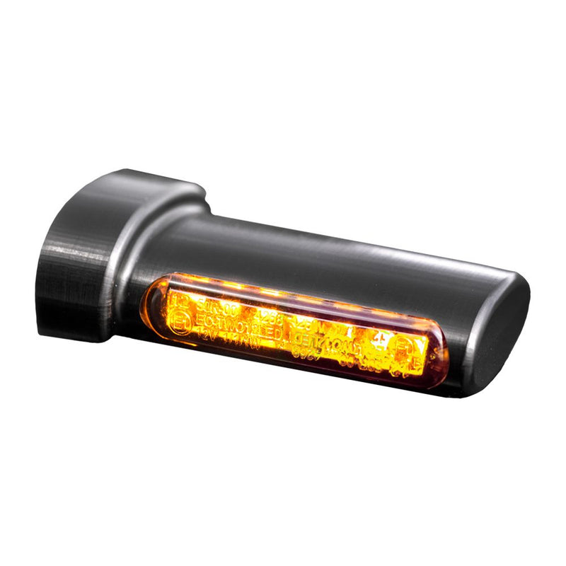 Winglets Turn-Signal Fender LED Amber / Black