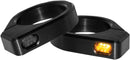 Turn-Signal ZC-Line Micro LED Fork Mounting Black - 39/41mm