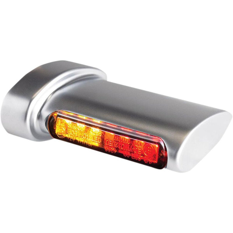 Turn-Signal Brake Run Winglets LED 3-in-1 Chrome / Matt