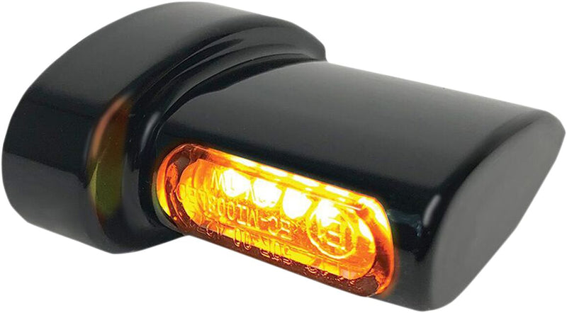 Turn Signal Winglets “Micro” SMD Amber / Black