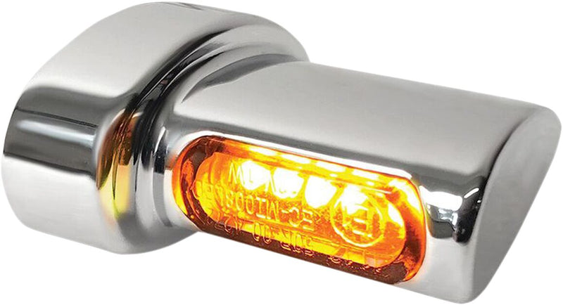 Turn Signal Winglets “Micro” SMD Amber / Chrome