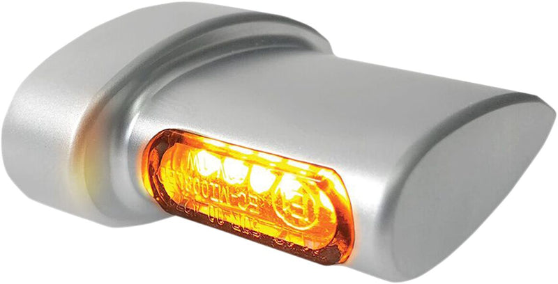 Turn Signal Winglets “Micro” SMD Amber / Matt Chrome