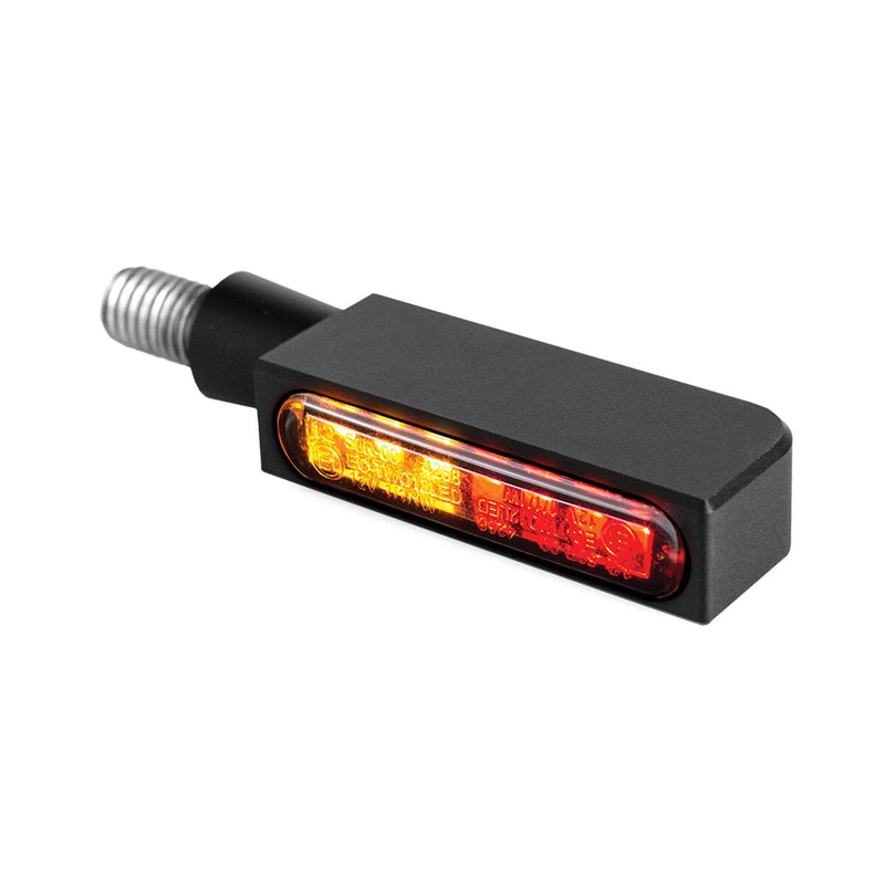 Turn-Signal 3-In-1 Blokk-Line LED With Position Light Black