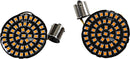 LED Turn Signal Inserts Amber For Harley Davidson FLSTC 1340 1999