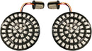 LED Turn Signal Inserts Red For Harley Davidson FLSTC 1450 2003