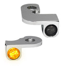 NANO Series Handlebar Turn Signals Chrome For Harley Davidson FLS 1690 2012-2014 HBTSNFL14CPL