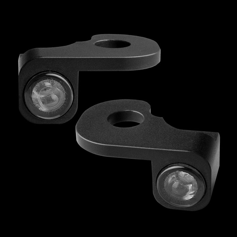 NANO Series Handlebar Turn Signals Black For Harley Davidson FXSBSE 1800 ABS 2013 HBTSNFXSBHC