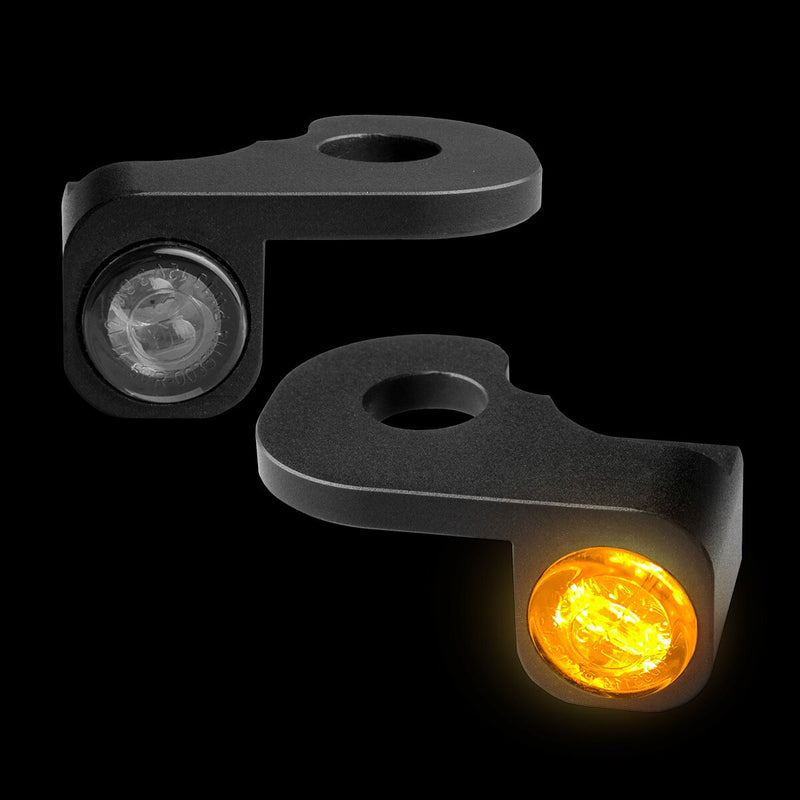 NANO Series Handlebar Turn Signals Black For Harley Davidson FXSBSE 1800 ABS 2013 HBTSNFXSBHCPL