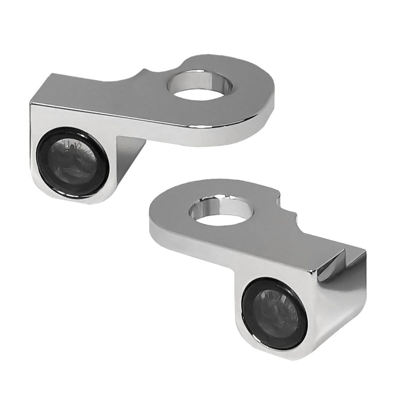 NANO Series Handlebar Turn Signals Chrome For Harley Davidson FXSBSE 1800 ABS 2013 HBTSNFXSBHCC