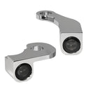 NANO Series Handlebar Turn Signals Chrome For Harley Davidson FLDE 1750 ABS 2018-2020 HBTSNFL18C