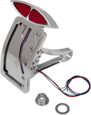 Taillight Led Deco With Curved Vertical Side-Mount License Plate