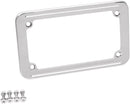 License Plate Frame Chrome
