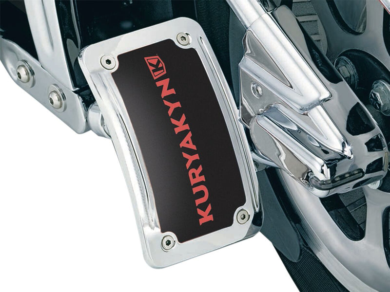 Curved Side Mount License Plate Holder