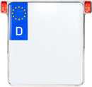 All-In-One 2.0 Chrome License Plate Holder With Brake & Rear Light
