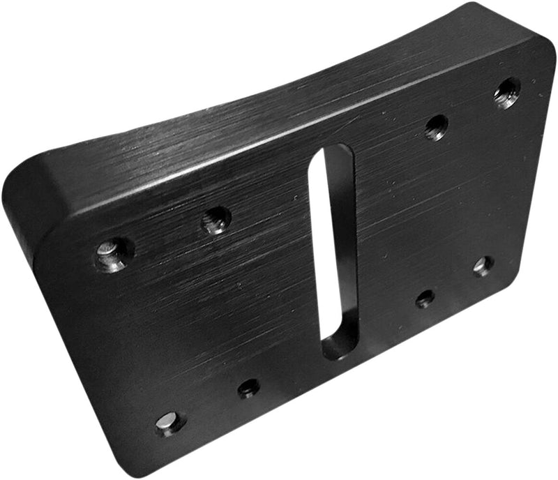 Mounting Adapter For License Plate Adapter Black