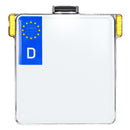All In One License Plate Holder Universal Chrome