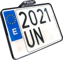France License Plate With Taillight