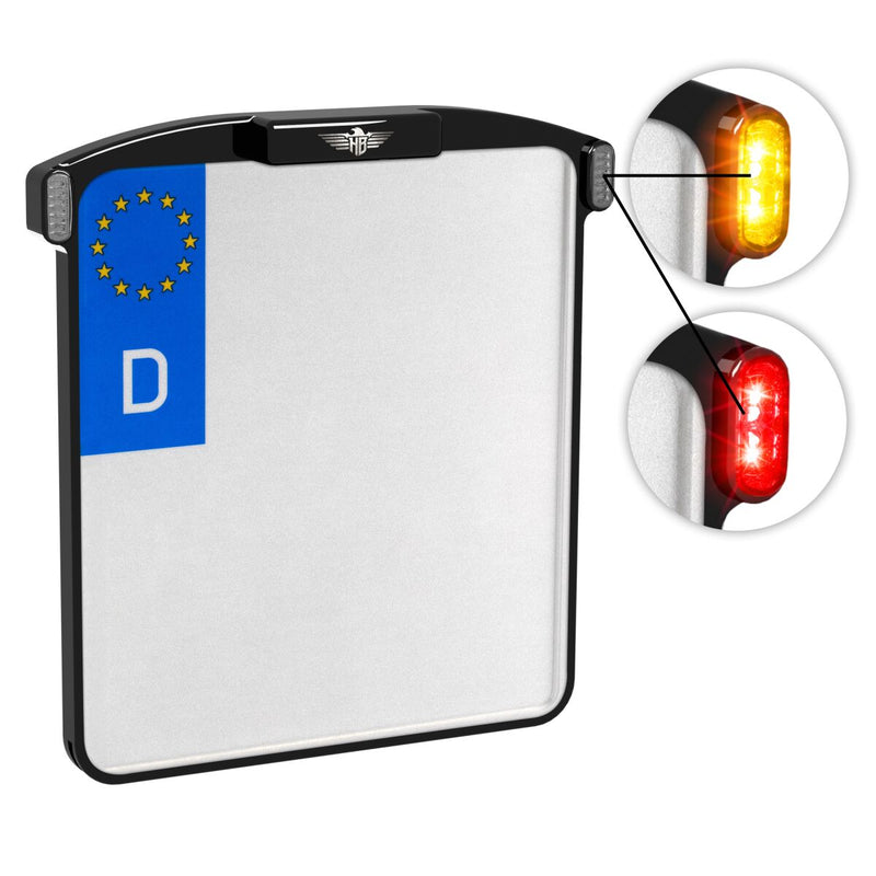 Micro D All-In-One License Plate Holder