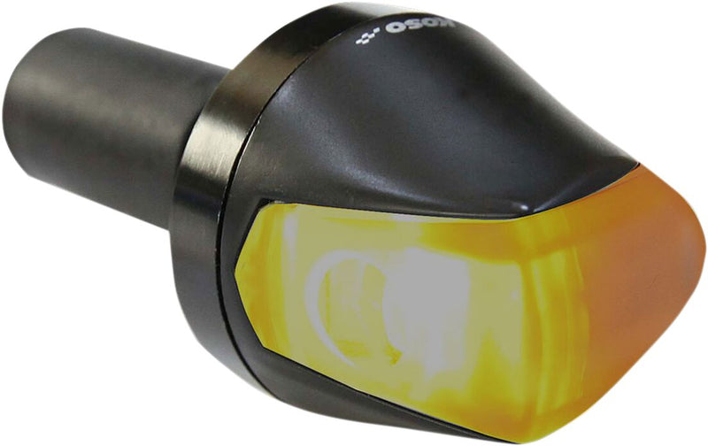 Knight LED Bar End Turn Signal Black Smoke