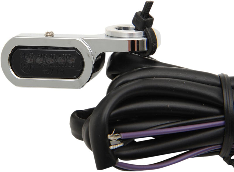 Lights Marker Handlebar Chrome / Smoke LED For Harley Davidson FLHTCU 1690 ABS 2014-2016