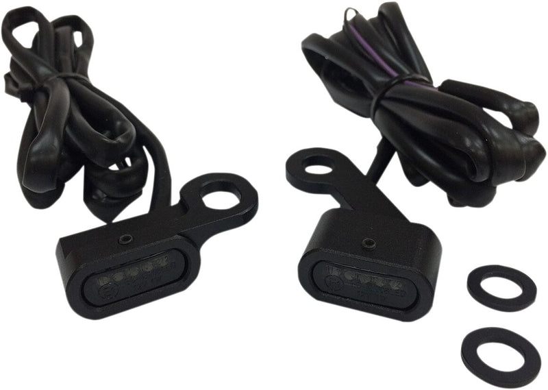 Lights Marker Handlebar Black / Smoke LED For Harley Davidson XL 1200 NS 2021