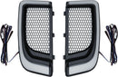 Tracer LED Fairing Lower Grill Inserts Black