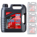 4 Stroke Fully Synthetic Street Race 10W-40 Oil - Box Of 4