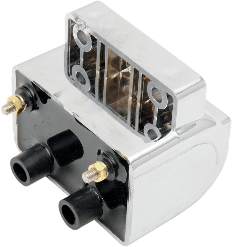 Single-Fire And Dual-Fire Ignition Coil Chrome For Harley Davidson FL 1200 1971-1977