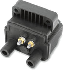 12 Volt Mini Dual-Fire Ignition Coil Black - 4OHM